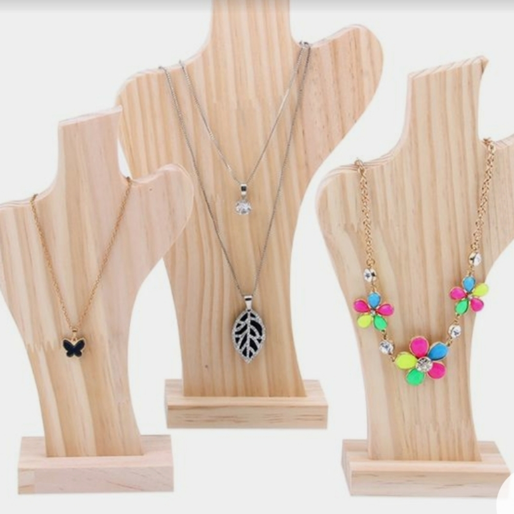 Hand crafted Jewelry Stands Display Photography